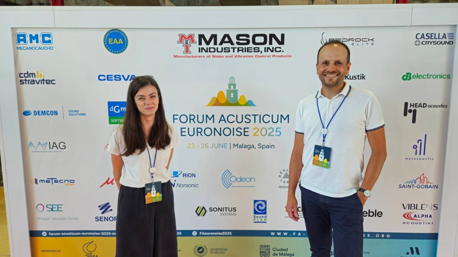 Silencions präsentiert Forschung auf dem Forum Acusticum Euronoise 2025