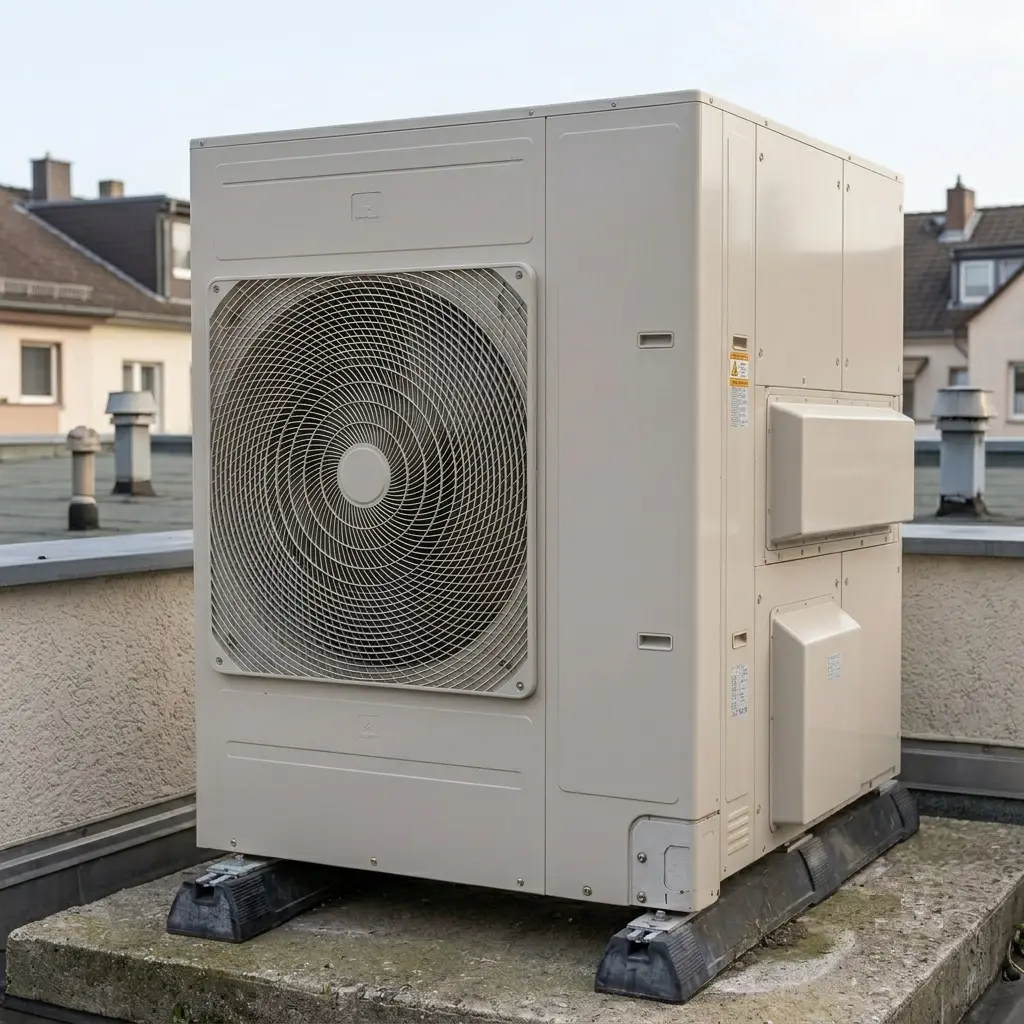 Große Wärmepumpe — Silencions s|HP| Gehäuse